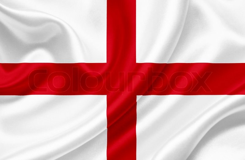 England waving flag | Stock Photo | Colourbox