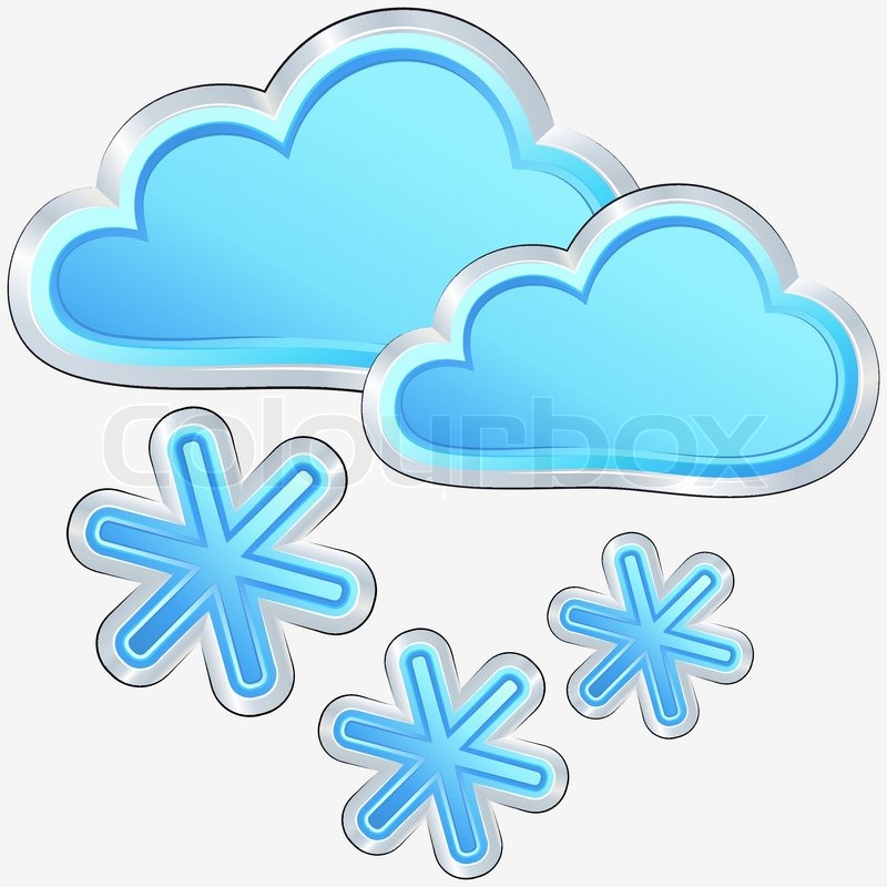 snowy weather icons