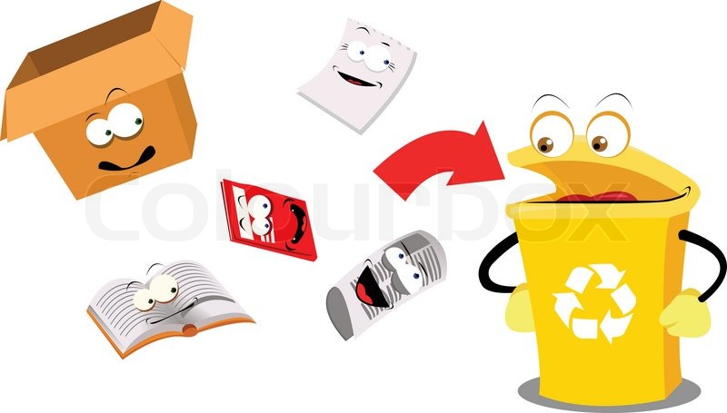 Recycling Paper | Stock vector | Colourbox