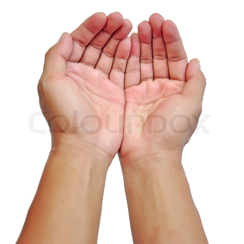 Open hands | Stock image | Colourbox