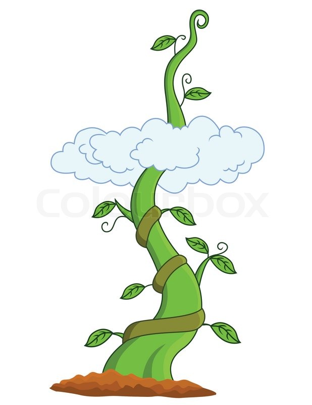 Vector Illustration Of Beanstalk Stock Vector Colourbox