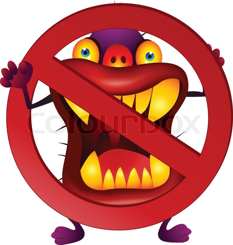 Anti virus | Stock vector | Colourbox