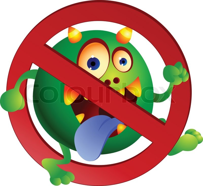 Anti virus | Stock vector | Colourbox