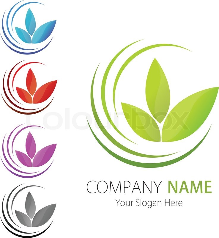 Company Business Logo Design Stock Vector Colourbox