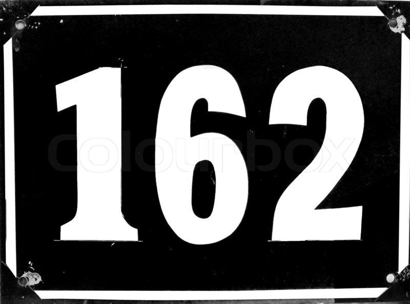 Black And White Number 162 Stock Image Colourbox Black And White Number 162 Stock Image Colourbox
