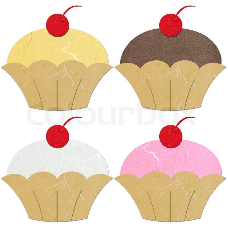 Rice Paper Cut Cup Cake Rice Paper Cut Cup Cake