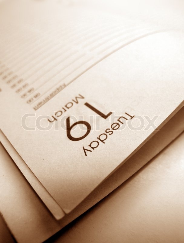 Tagebuch | Stock Bild | Colourbox