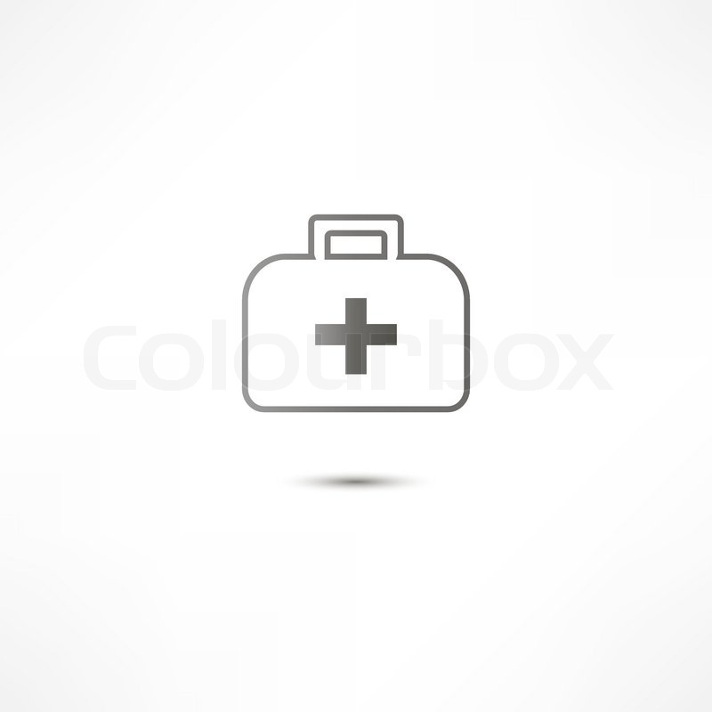 First Aid Kit Icon | Stock vector | Colourbox