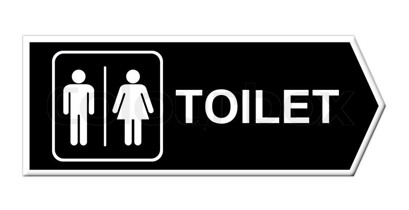 Bathroom Sign Texture bathroom sign with arrow Bathroom Sign Texture bathroom sign with arrow