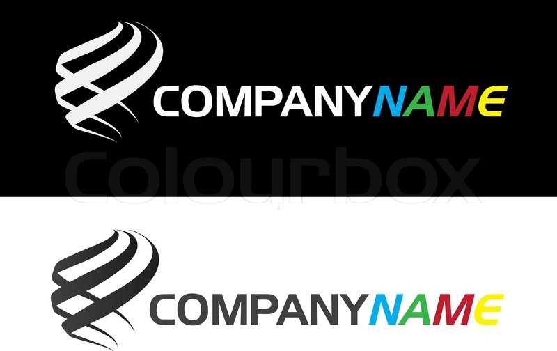Company Logo Design,Vector | Stock vector | Colourbox