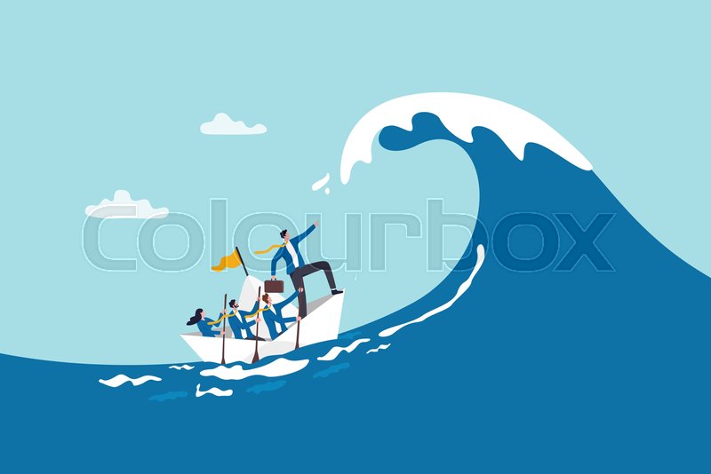 Risk Taker Cartoon