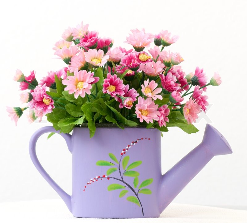 Decorative flowers Stock image Colourbox