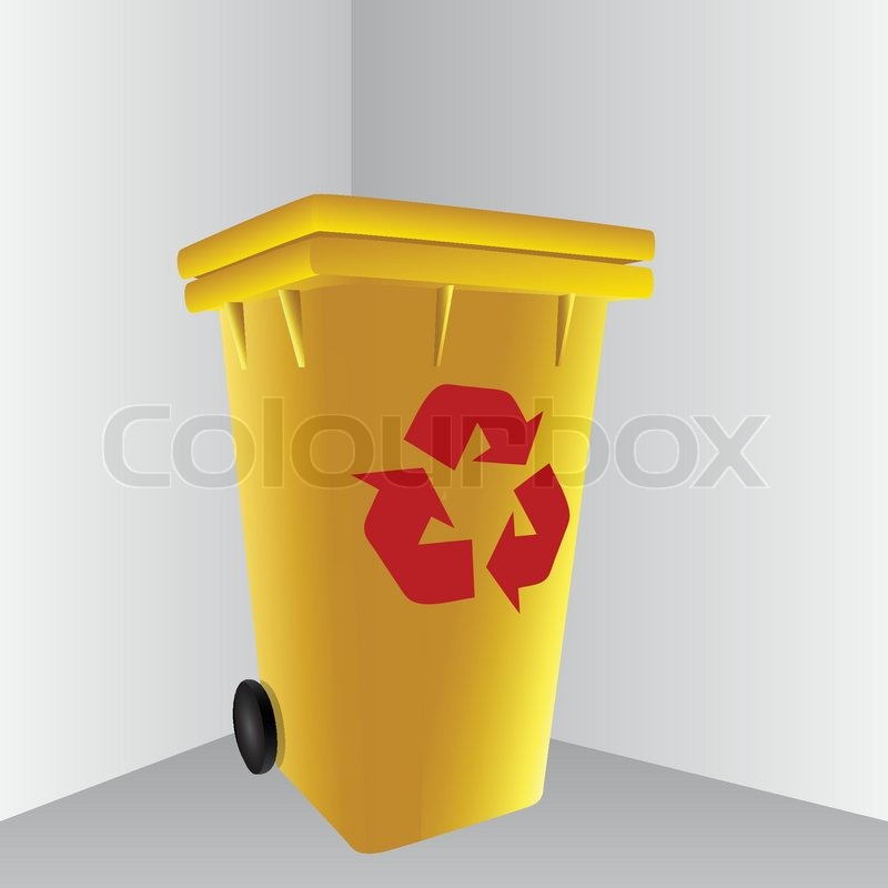 Mülleimer | Stock-Vektor | Colourbox