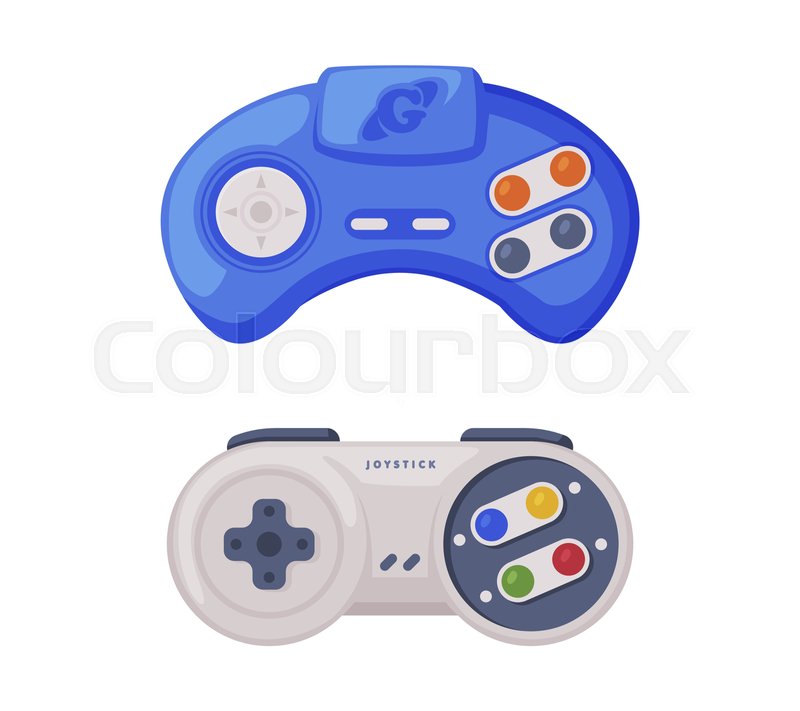Video Game Console Vector