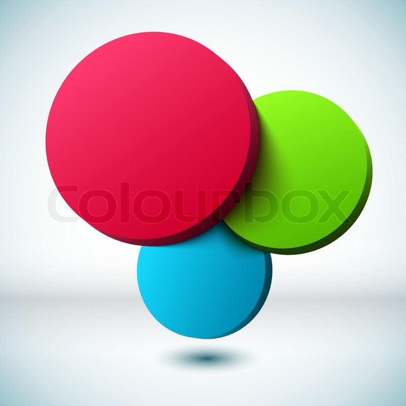 frame box vector Blue Vector background   Colourbox 3D   Stock circle