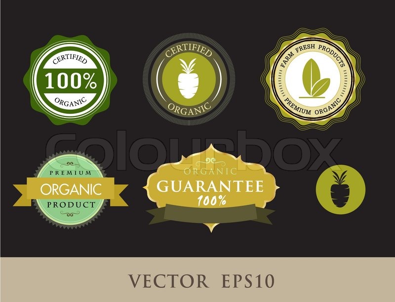 Tag for vegetable Stock vector Colourbox