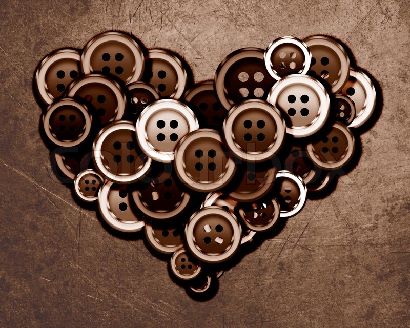 Cloth Buttons Stock Image Colourbox