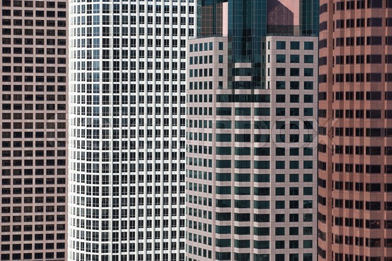 Ein Detail eines modernen hohe Gebäude ... | Stock Bild | Colourbox