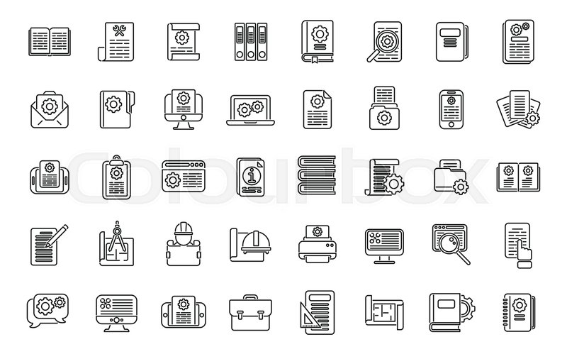 Technical Document Icon