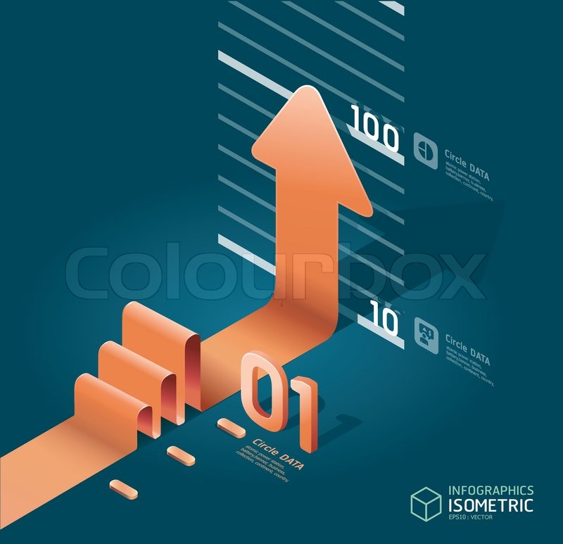 infographic arrow