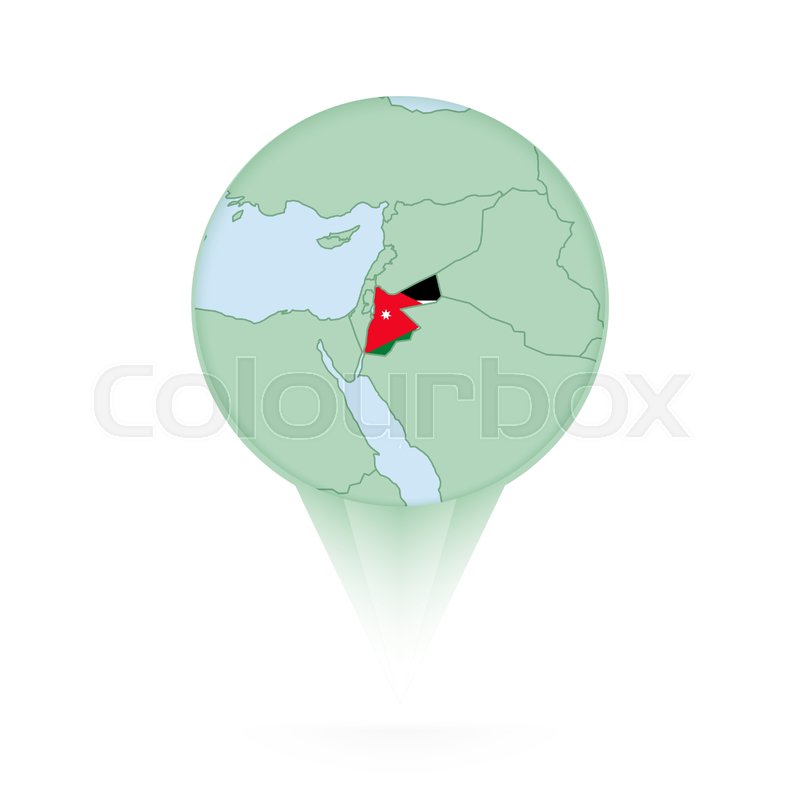 Jordan Map High Resolution Map Of Jordan Middle East