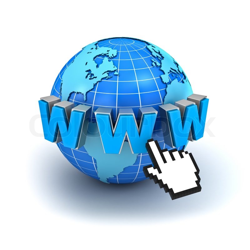 internet globe