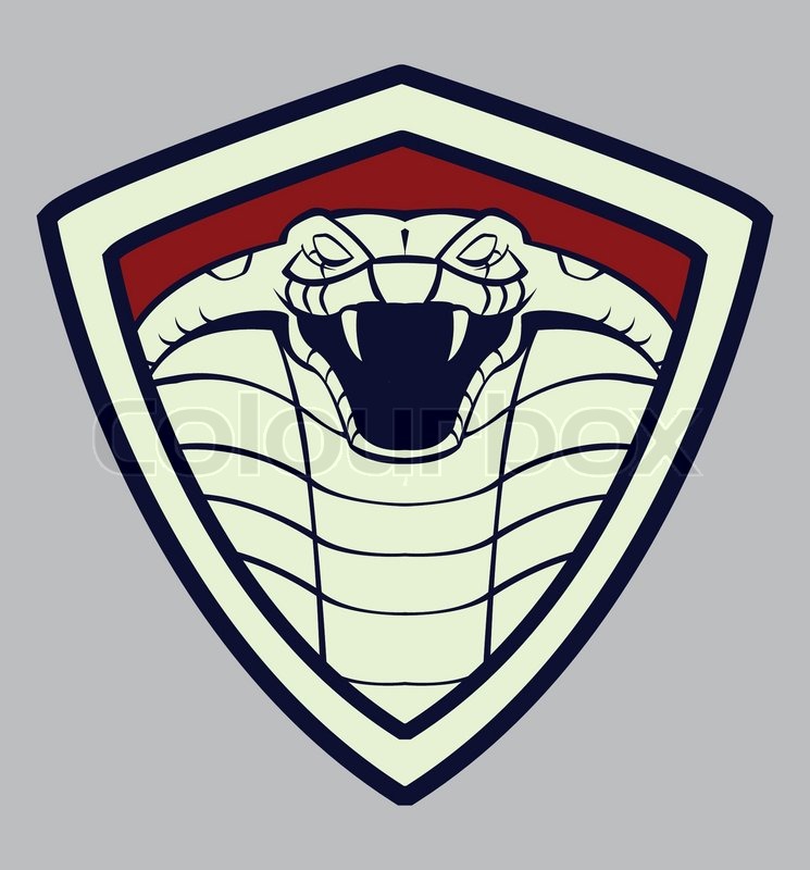 Cobra emblem Stock Vector Colourbox