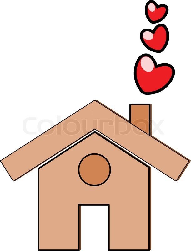 Home of love Stock vector Colourbox