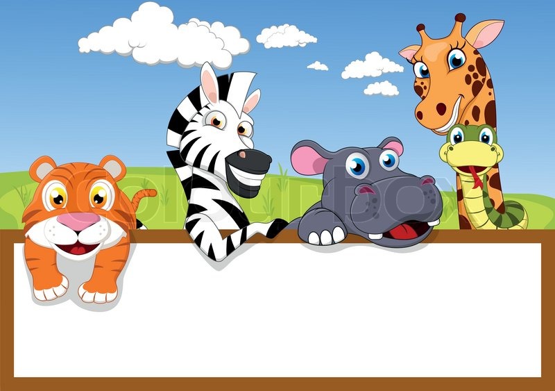 cartoon images jungle animals