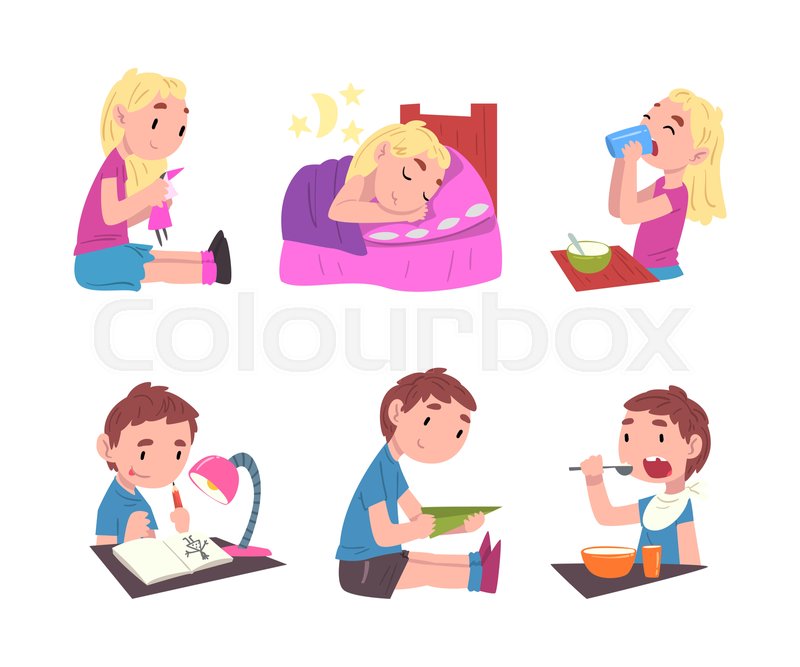 Activities With Homework Cartoon