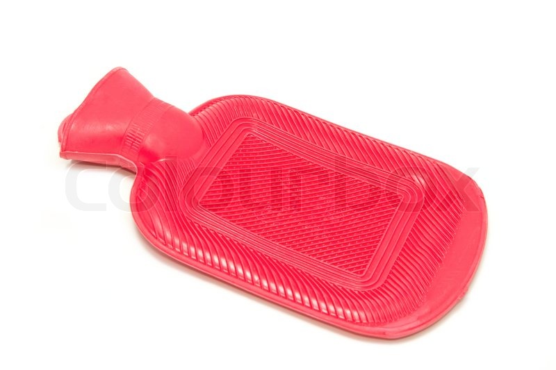 A hot water bottle onwhite background | Stock image | Colourbox