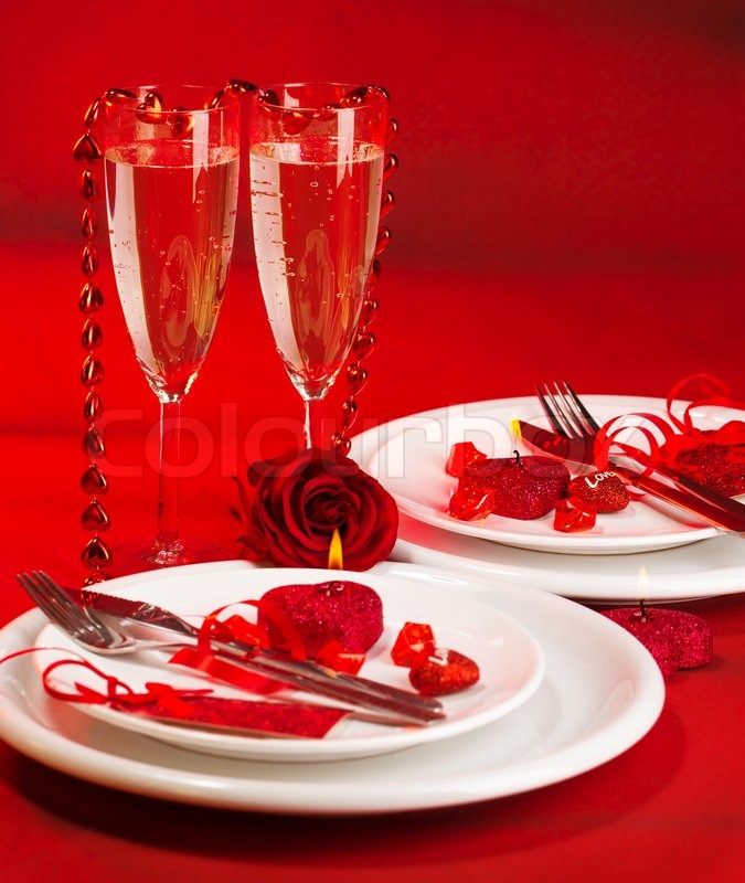 Romantic dinner | Stock image | Colourbox