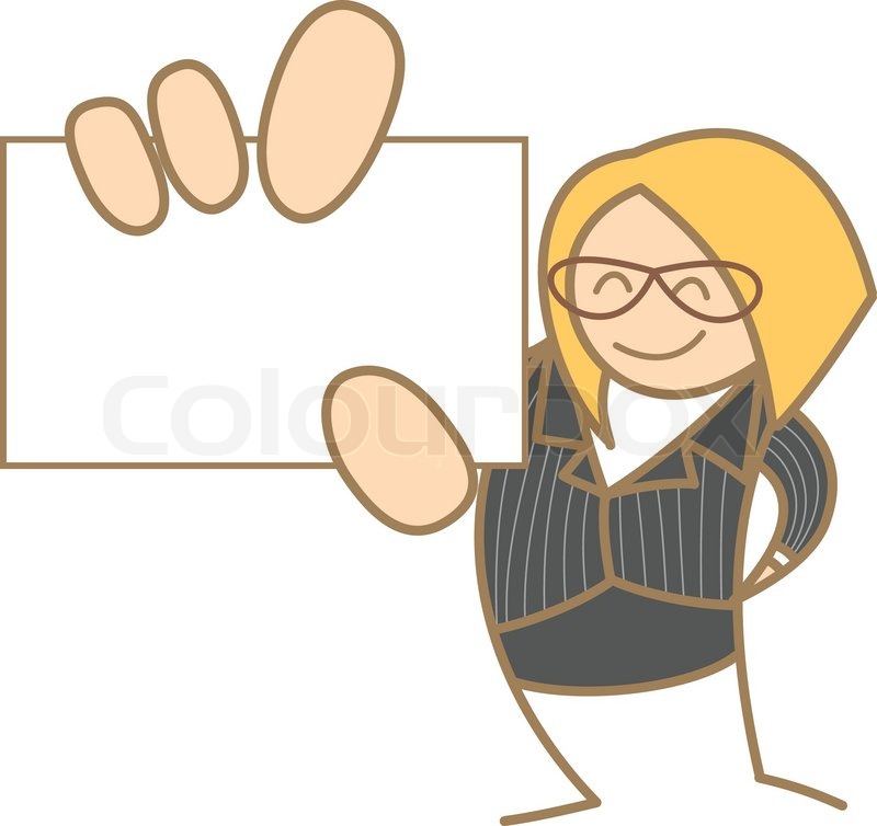 cartoon character of woman
