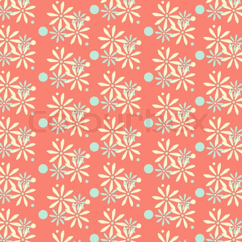 Abstract flover vector pattern ... | Stock vector | Colourbox