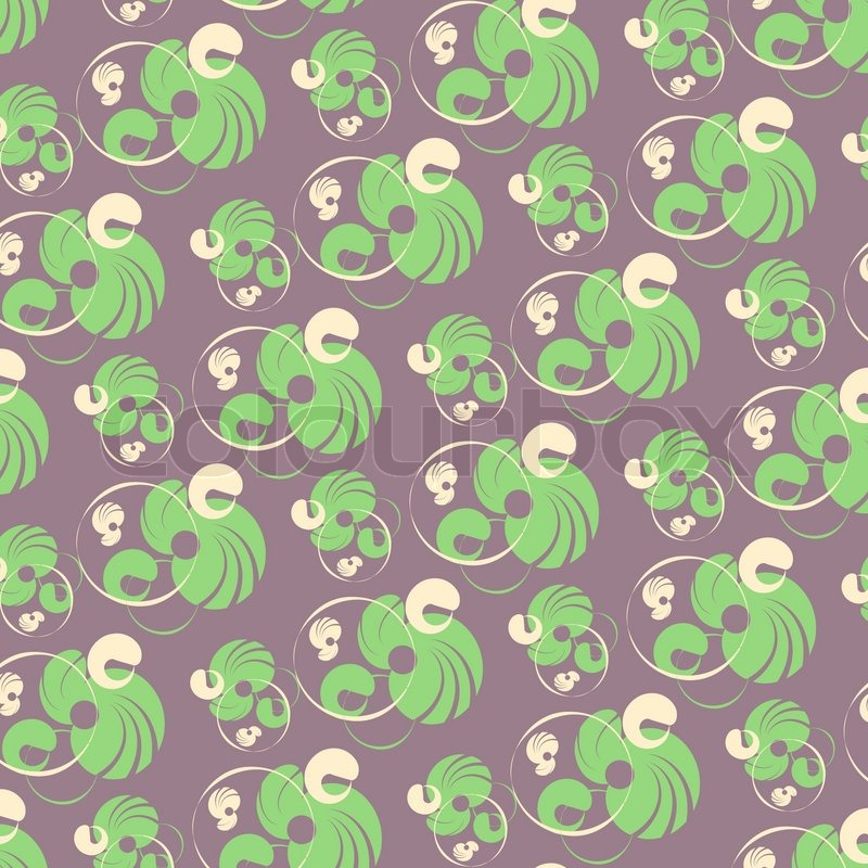 Abstract flover vector pattern ... | Stock Vector | Colourbox