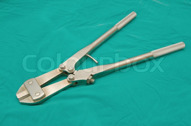 Surgical instruments,Pin Cutter Repair | Stock image | Colourbox
