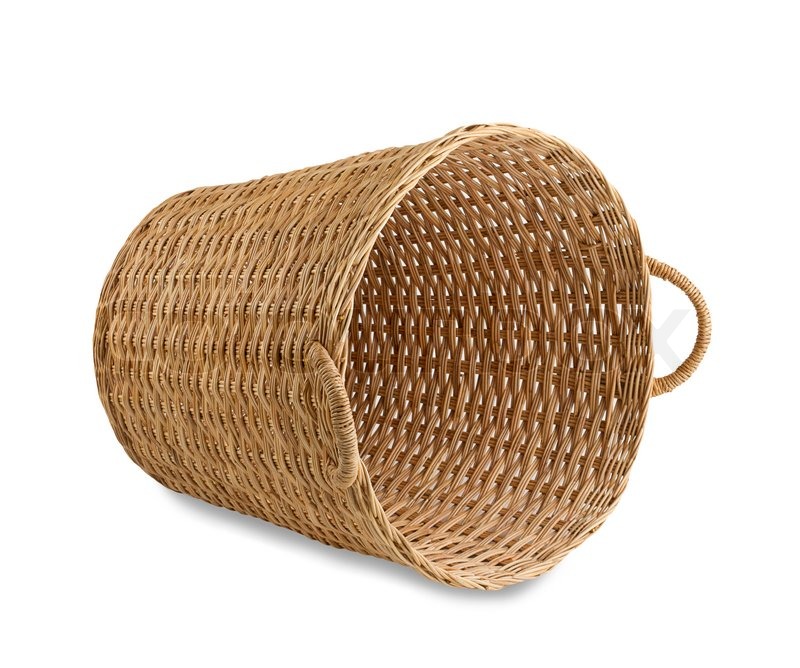 Handwerk Rattankorb die altmodische | Stock Bild | Colourbox