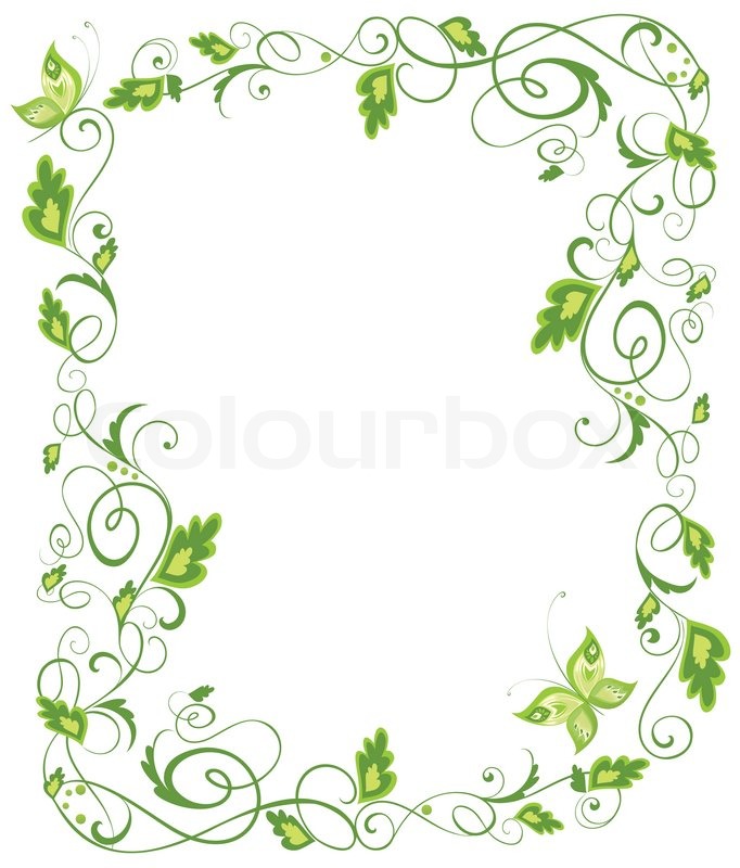 green border
