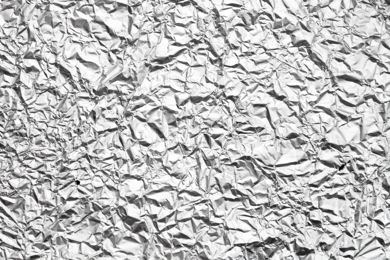 Aluminum Foil Background | Stock image | Colourbox
