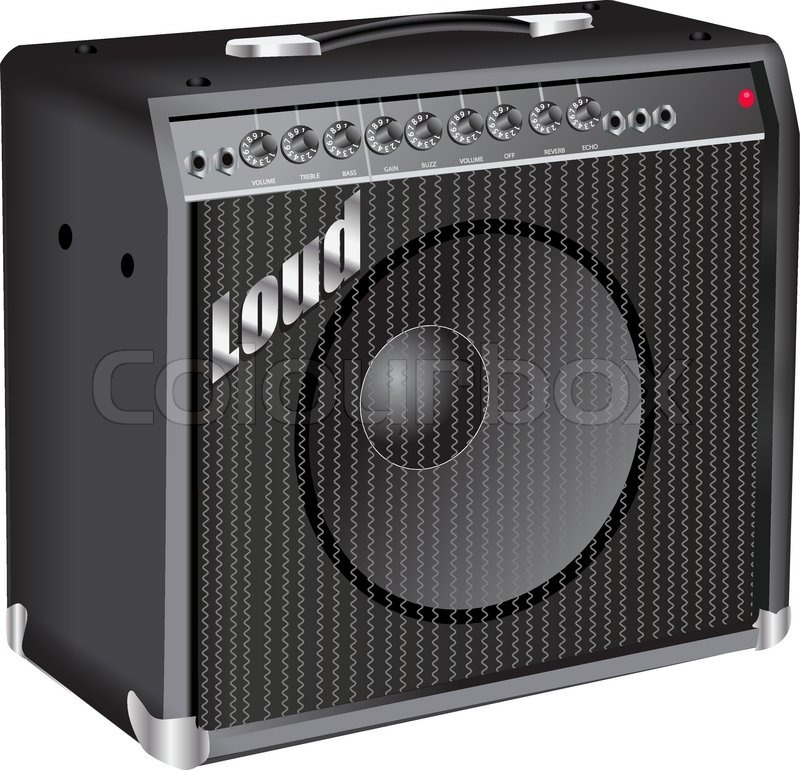 Amplifier Stock vector Colourbox