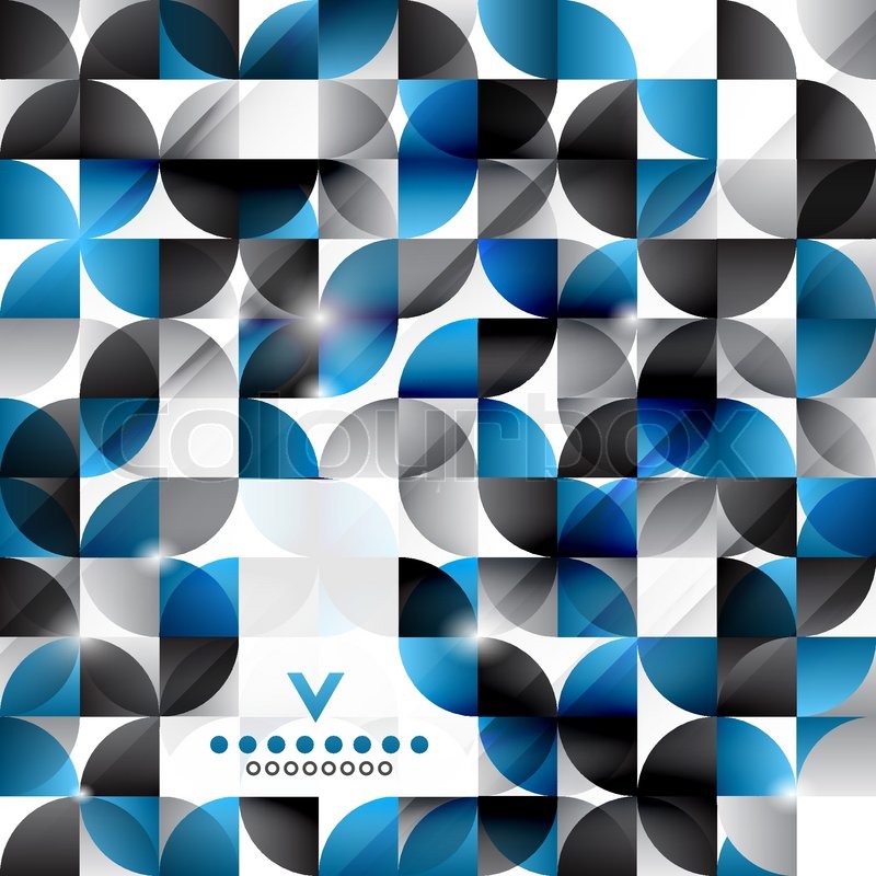 modern geometric design template abstract background stock vector