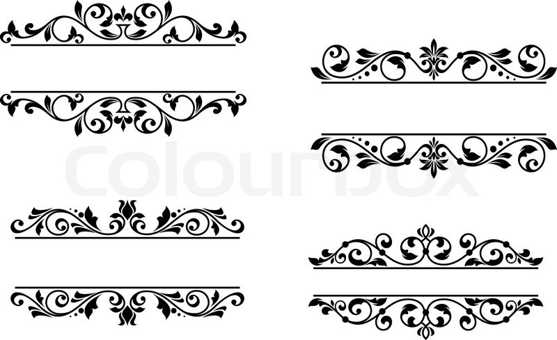 floral header design