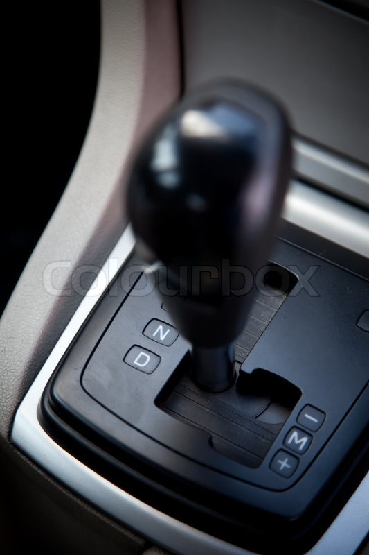Gear auto position N neutral Stock image Colourbox