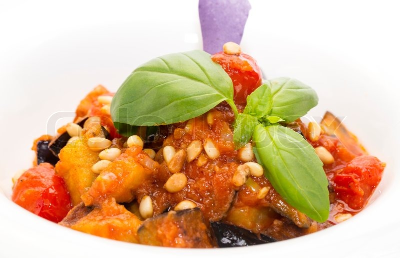 Salad of steamed zucchini | Stock image | Colourbox