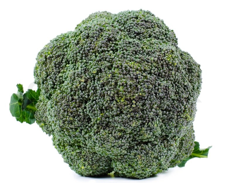 Leder af frisk broccoli Stock foto Colourbox