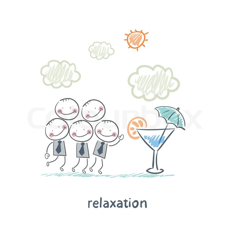 Relaxation | Stock vector | Colourbox