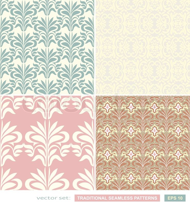 classic wallpaper design vector