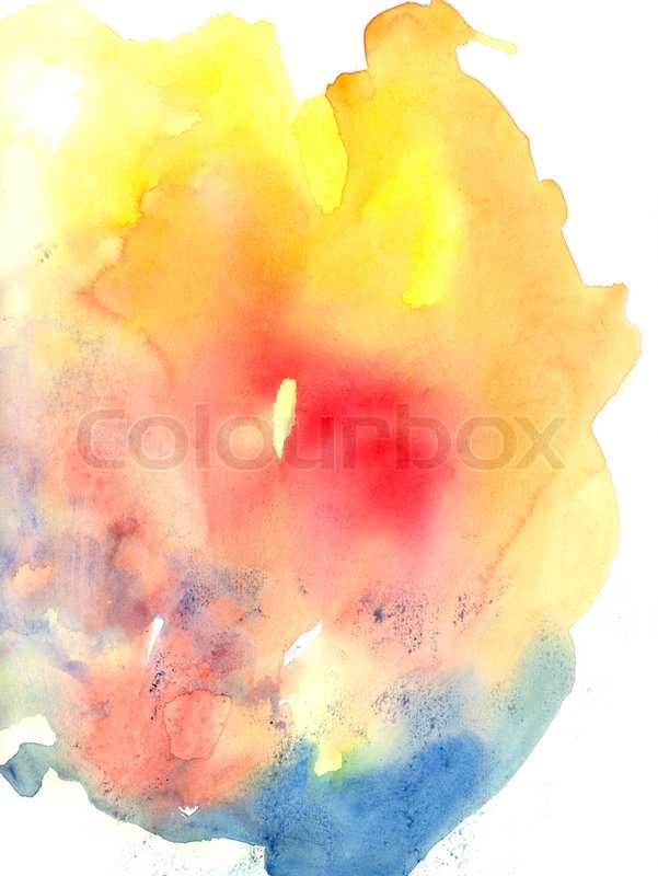 bright watercolor colorful background