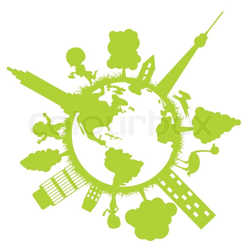 Eco Earth | Stock vektor | Colourbox