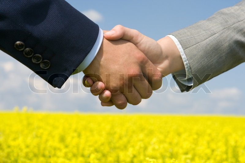 Vereinbarung Stock Bild Colourbox